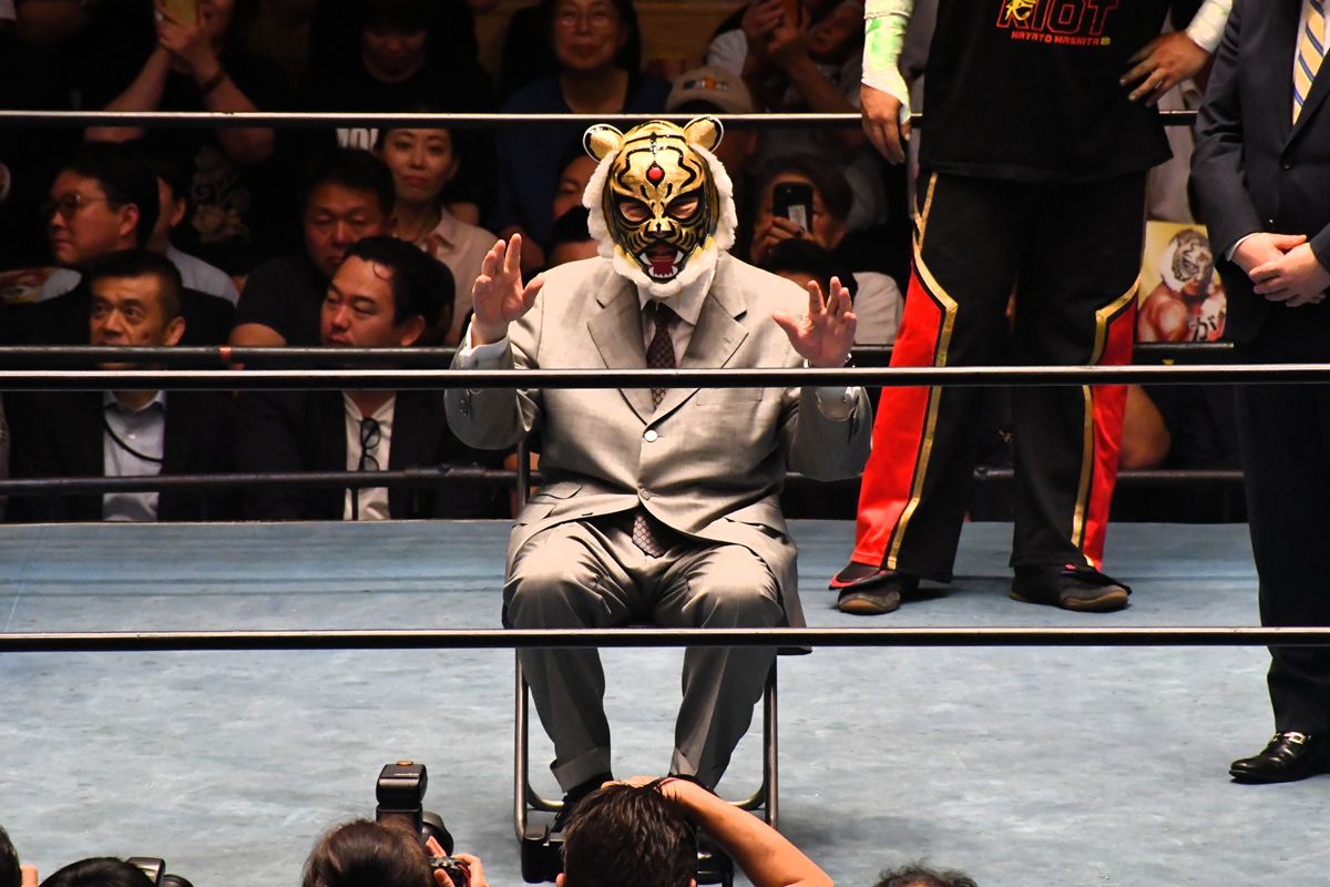 SSPW】新間寿氏追悼興行で初代タイガーマスクが奇跡のリングイン！前田