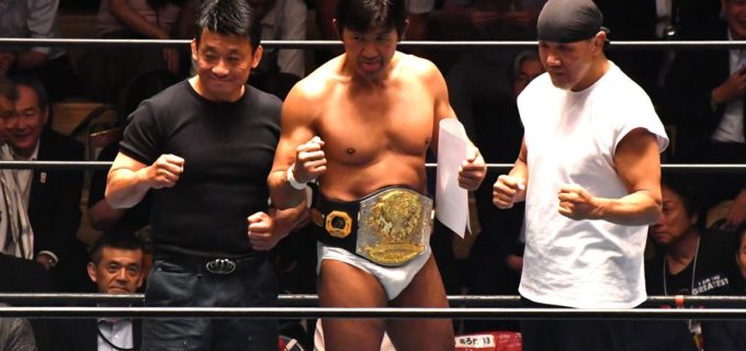 【SSPW】“ストロングスタイルの真髄”を見せた船木誠勝が新崎人生を撃破！亡き新間寿氏へ捧ぐ王座初防衛「自分は死ぬまでストロングスタイルです」