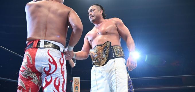 【新日本】“後藤革命”継続宣言、鷹木との激闘制しV7達成！次期挑戦者にザックを逆指名「未来は自分で作るモンだ、俺は新日本の未来を作ります！」