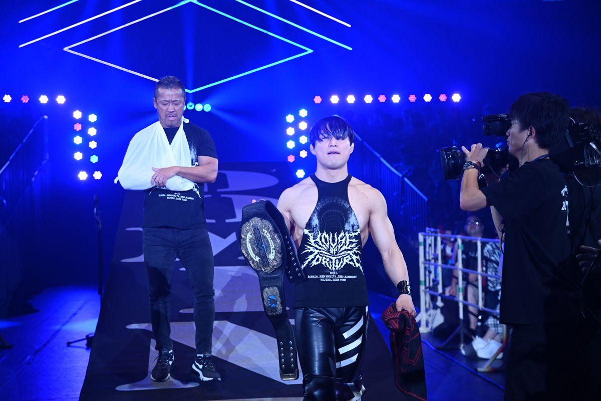新日本】DOUKI裏切りの鉄槌！YOH＆ワトを蹂躙、H.O.TがIWGP