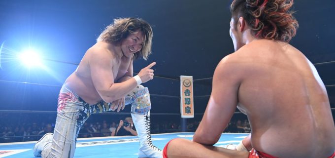 【新日本】棚橋弘至が老練の押さえ込みで上村優也を制す「俺のレスラーとしての最後、思い出作りじゃないから」