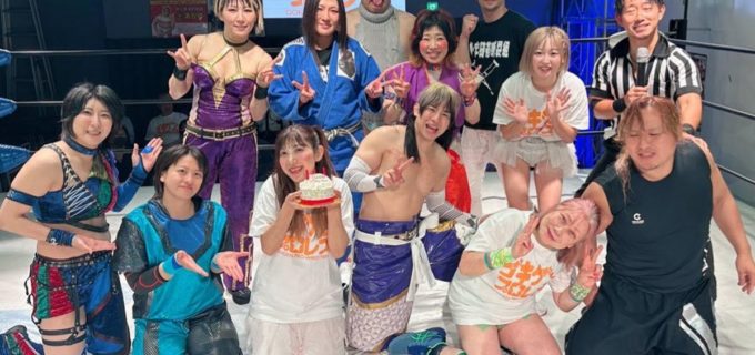 【ゴキゲン】異色ルール満載の占い師レスラーチェリー“お悩み相談室”！松澤さんが“技名しりとり”制し大会主役に＜6.16試合結果＞