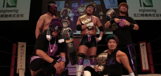 【大阪プロレス】ローグネイションが主要王座を独占！TORUがボディガー沈め4度目防衛「まだ終われない」ゼウスのタオル投入が導いた続投宣言＜6.15大阪＞