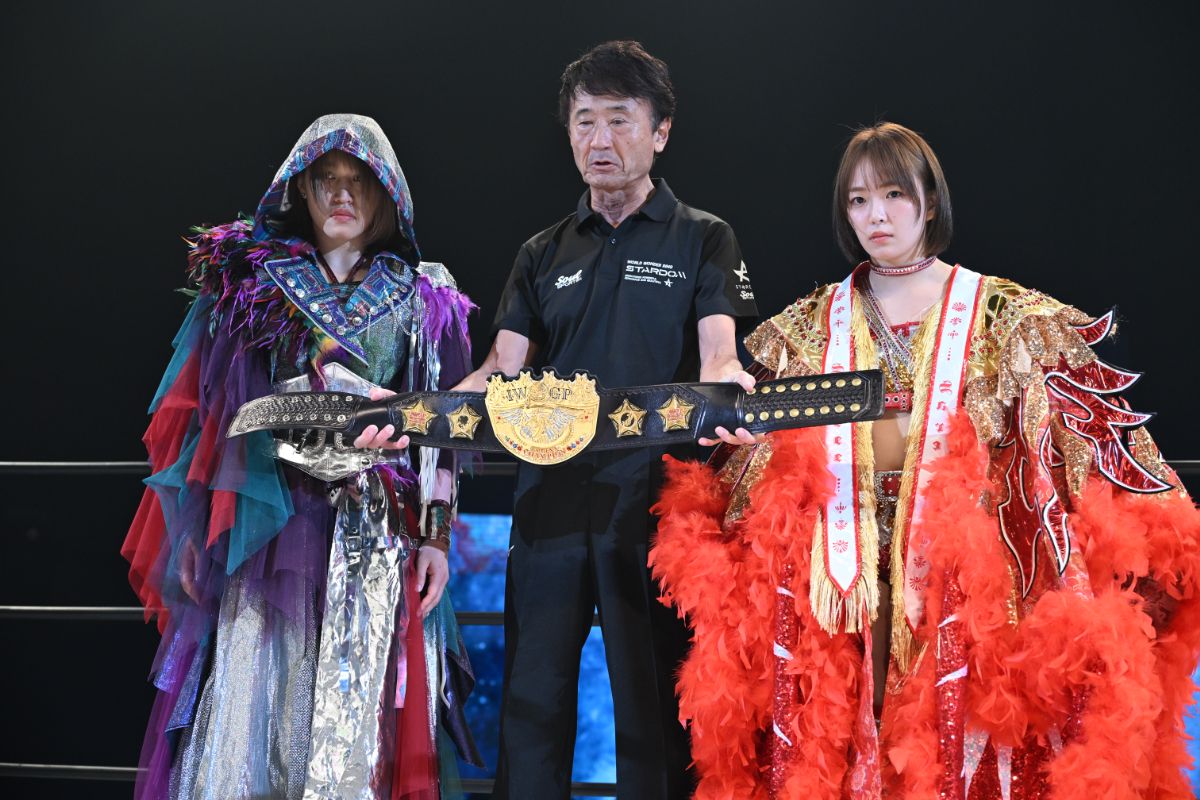 スターダム】Sareeeが朱里を撃破し悲願のIWGP女子王座初戴冠！“太陽神
