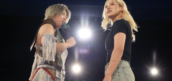 【ノア】“毒霧”騒動再燃…彩羽匠組まさかの反則負け！高瀬みゆきが激怒、ビクトリア弓月は王座挑戦直訴＜6・23新宿FACE＞