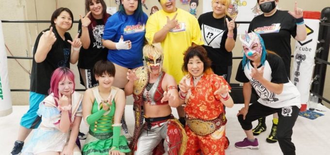 【PURE-J】Leon＆米山香織が弓李＆しのせ愛梨紗を退けタッグ王座を3度目の防衛に成功！