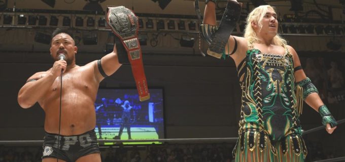 【DDT】飯野雄貴＆納谷幸男がアストロノーツを下し、KO-Dタッグ王座戴冠！秋山準＆佐藤大地が7・27青梅で挑戦へ