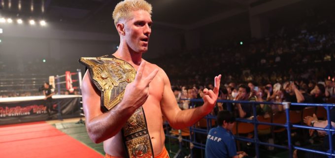 【新日本】ザックが後藤撃破でIWGP世界ヘビー再戴冠「この手を離れていたのは4か月だが、俺の人生で最も長い4か月だった」