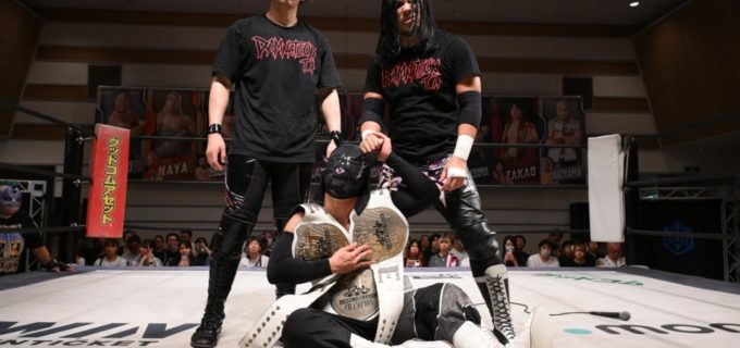 【DDT】佐々木＆岡谷＆イルシオンがクリス＆本多＆正田を破り、KO-D6人タッグV3！「次の挑戦者、誰も来なかったな。俺たちがフォーエバー・チャンプだ！」