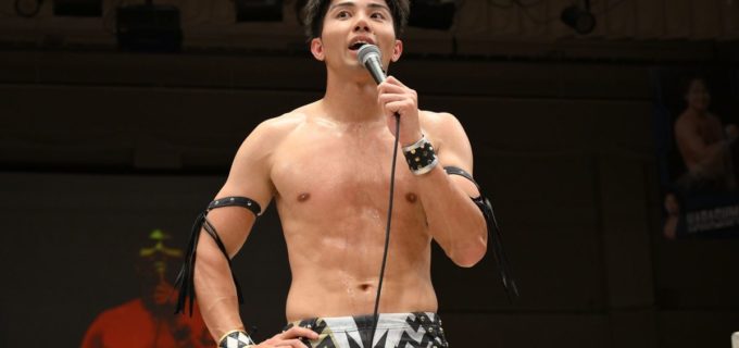 【DDT】THE RAMPAGE武知海青が“進化”遂げて入団初戦を白星で飾り、11・3両国国技館参戦表明！「いろんな選手と触れ合って、いろんなことを吸収したい」