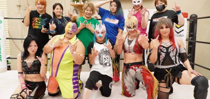 【PURE-J】大空ちえがフィッシャーマンで快勝！メインはLeon＆AKARIと鋼＆春日が譲らずドロー決着＜7・13亀アリーナ＞