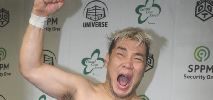 【DDT】KANONと精神が入れ替わった男色ディーノが勝利を挙げ、棚橋弘至戦に弾み!?「DDT、プロレス界、プロレスファン、全部、（口の動きで）愛してまーす！」