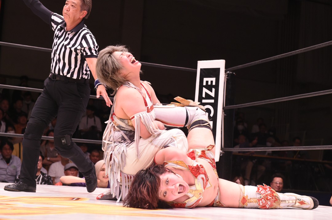 マリーゴールド 後楽園ホール Sシート最前列特典 林下詩美 Tシャツ プロレス MARIGOLD | 本人待望！林下詩美 書き下ろしデザインTシャツ