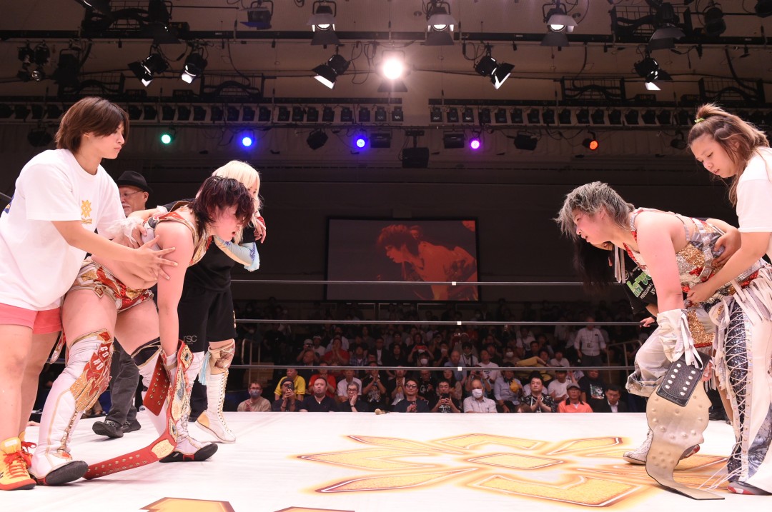 マリーゴールド】林下詩美 vs 彩羽匠のワールド王座＆GHC女子