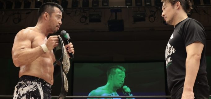 【ノア】KENTAが拳王を破り11年半ぶりGHCヘビー級王座戴冠！”盟友”丸藤が挑戦表明「まだ結構、強えよ」