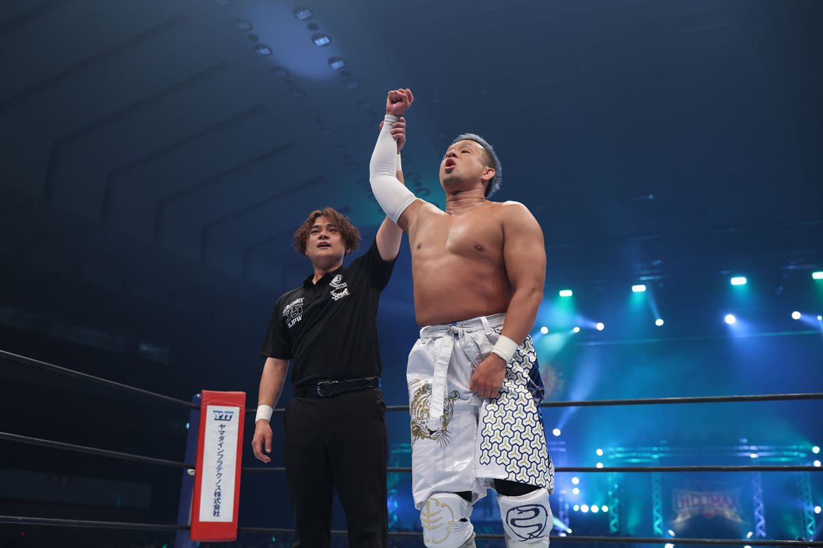 新日本】YOSHI-HASHI、知略で無法を制す！成田を86秒殺、非情報