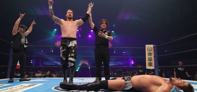 【新日本】フィンレー、裏切り者SANADAに制裁完了！元同門の遺恨対決を制しG1初白星「俺はこんな状況を何度も何度も経験済みだ」