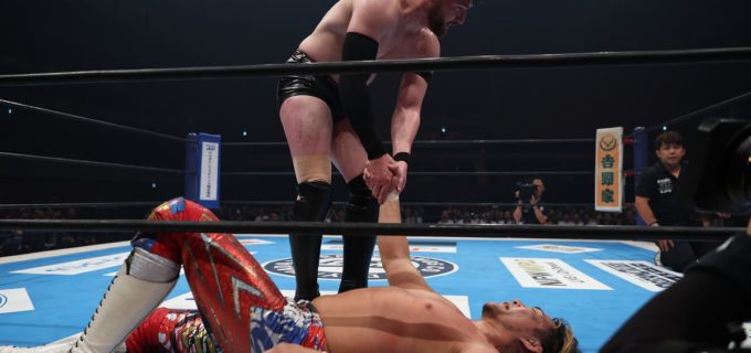 【新日本】逸材、沈む！22歳カラム・ニューマンが棚橋弘至を撃破「『G1』はニューマンの夏だ」