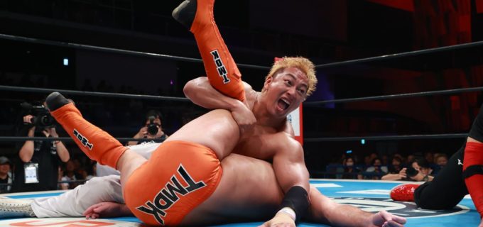 【新日本】海野、地獄からの生還！IWGP世界王者ザックを撃破しG1主役へ「胸を張ってチャンピオンを倒したぞ！」