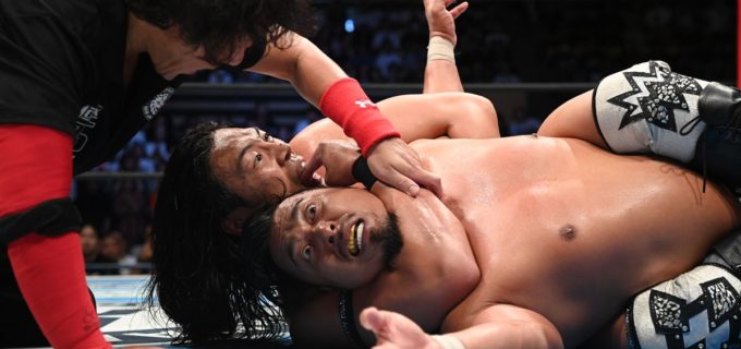 【新日本】TAKESHITA、鷹木との死闘制す！“リスペクト”を超えた魂の応酬、最後は非情のレフェリーストップ「文句があるヤツは、オレの前に立て！」