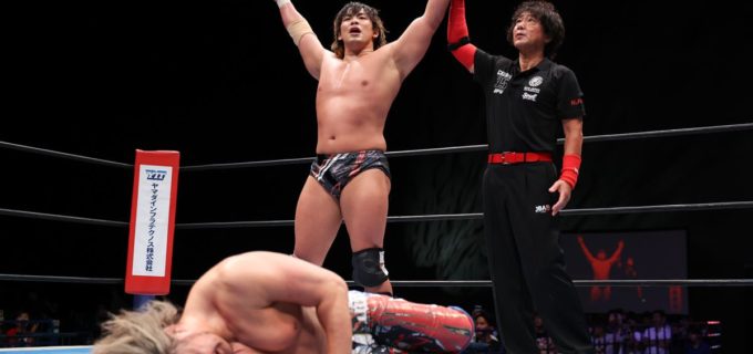 【新日本】大岩、地元・名古屋で逸材から大金星！棚橋『G1』100勝阻止し魂の叫び「何十回でも、あなたと戦いたい」