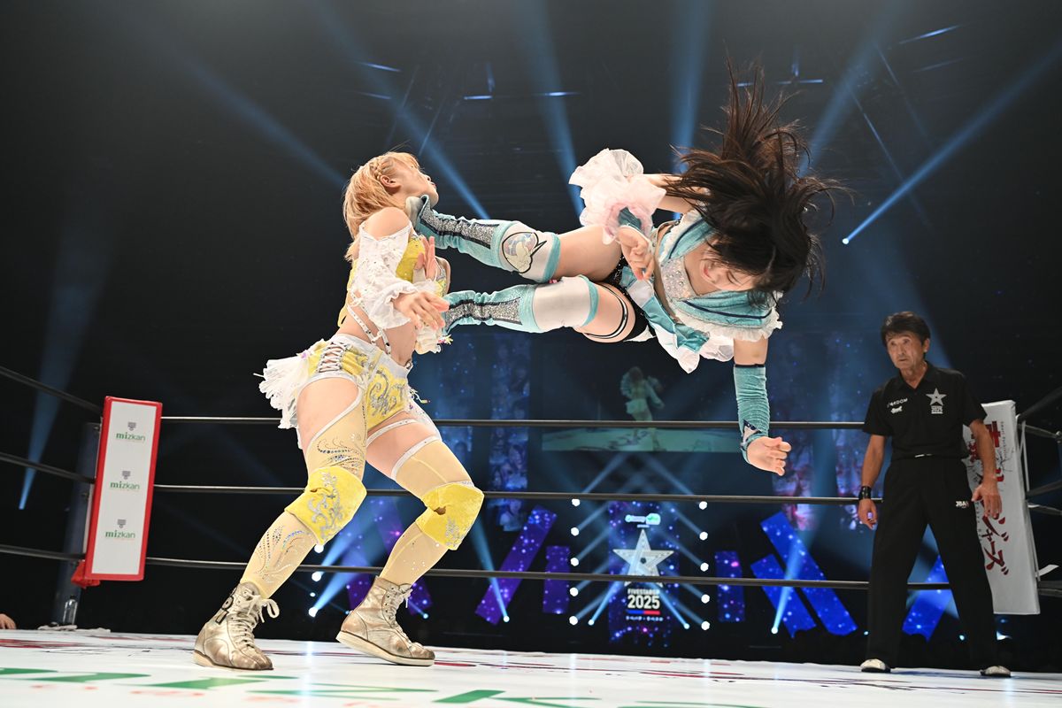 スターダム】なつぽい『5☆STAR GP』開幕戦メインで玖麗を退け