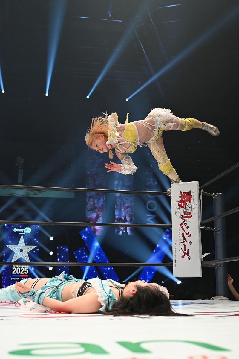 スターダム】なつぽい『5☆STAR GP』開幕戦メインで玖麗を退け