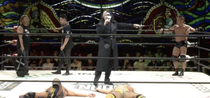 【ノア】稲葉、血染めのGHCタッグ王座防衛！試合後、TEAM 2000Xは判定に猛抗議＆“チェアマン”投入を宣告