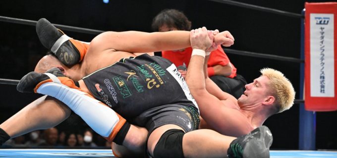 【新日本】ザックがオーカーンとの技術戦を制し『G1』4勝目！試合後には異例の賛辞「あれは未来の王者だ」