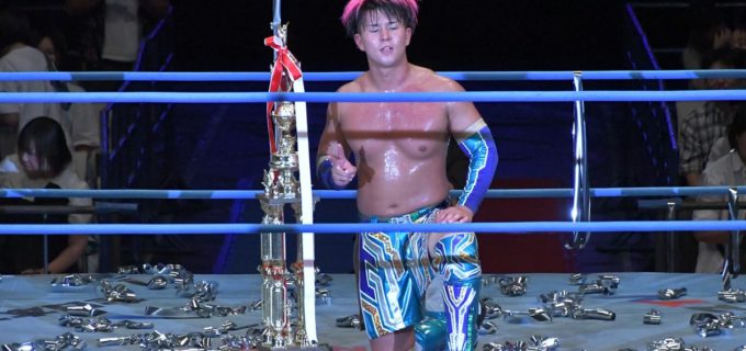【全日本】「これが全日本プロレスジュニアだ！」青柳亮生、盟友HAYATOとの死闘制しジュニフェス優勝！新時代の到来を告げる魂の戴冠