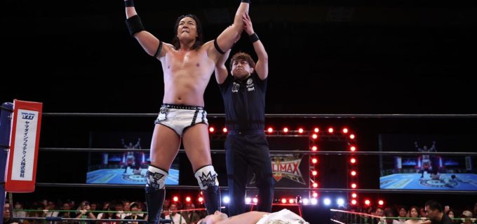 【新日本】“イージー”ではなかった『G1』の壁、TAKESHITAがYOSHI-HASHIとの激闘制し魂の叫び！「どの試合も常に頂点目指してる俺とはここが違えんだよ」