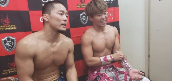 【ドラゴンゲート】棚橋弘至からハイフライフローを継承した吉岡勇紀がドラゴン・ダイヤとのコンビでツインゲート王座挑戦へ！「俺たちがあの時置いてきた大事な忘れ物。そのベルトを返してもらうぞ！」