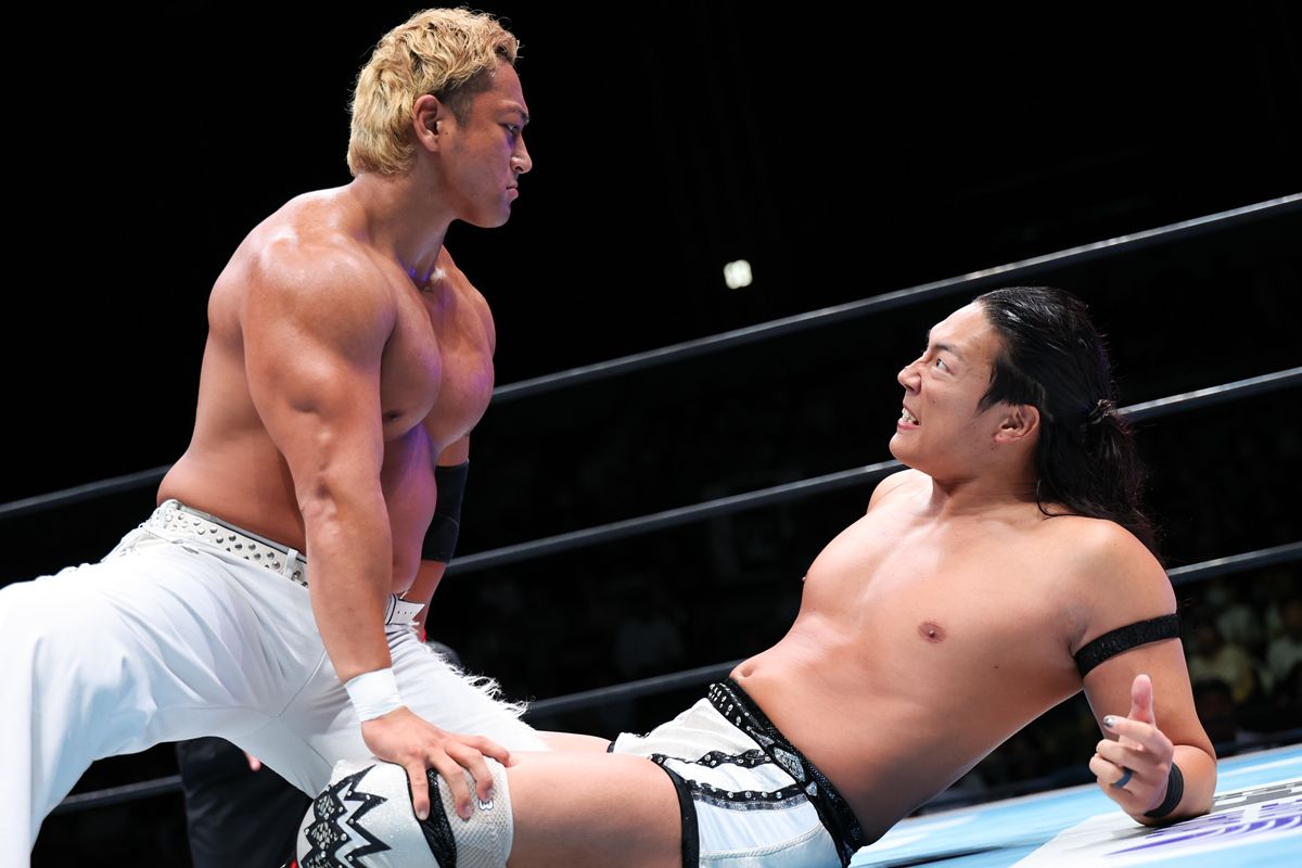 新日本】海野翔太がTAKESHITAとの『G1』天王山を制し魂の叫び
