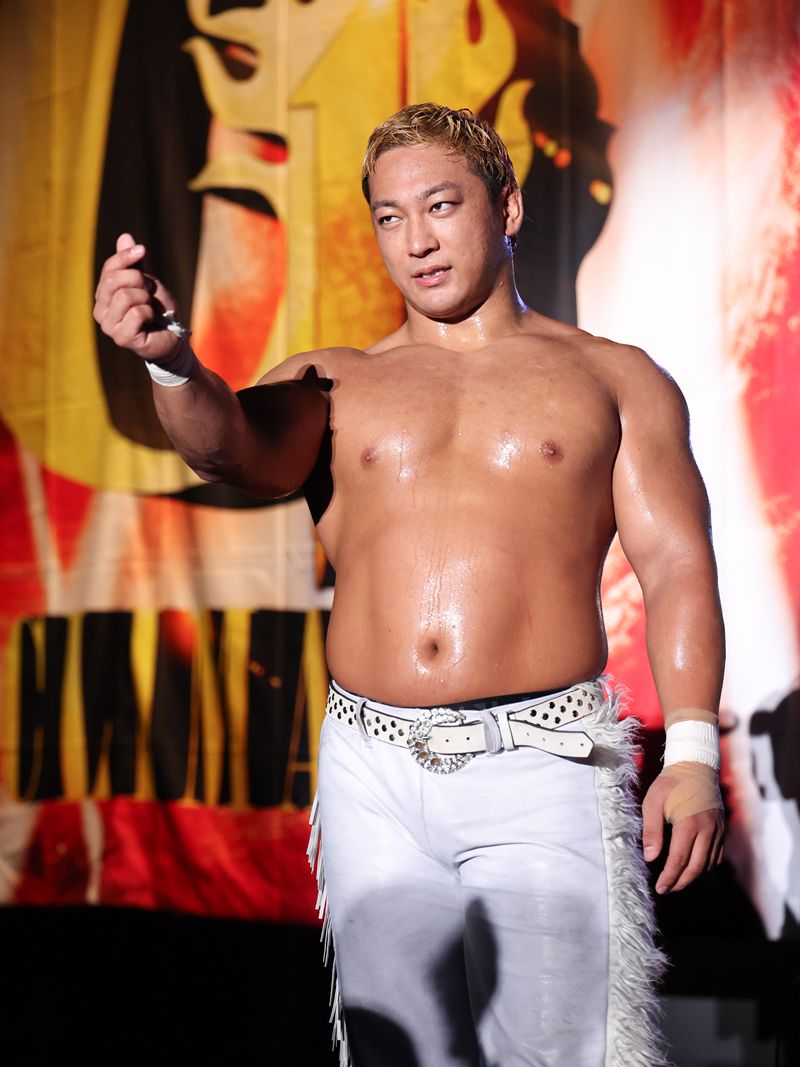新日本】海野翔太がTAKESHITAとの『G1』天王山を制し魂の叫び