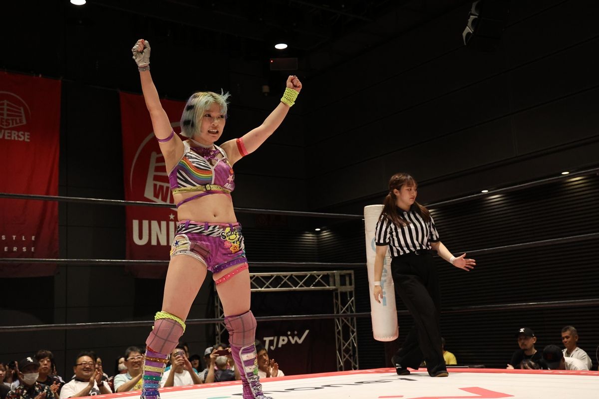 東京女子】遠藤有栖が“エース”山下実優を破る大金星で「東京プリンセス