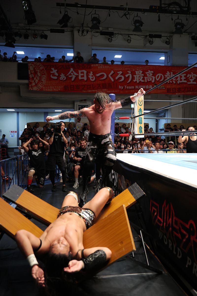 新日本】TAKESHITA、去年の“挫折”越え『G1』準決勝進出！フィンレーと