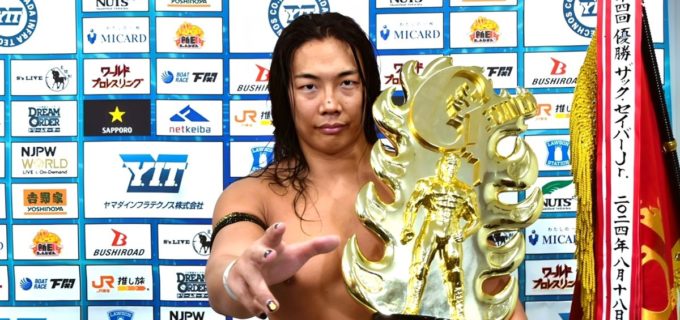 G1制覇のTAKESHITAがプロレス大賞MVPレースに名乗り　日米３団体所属の大暴れ