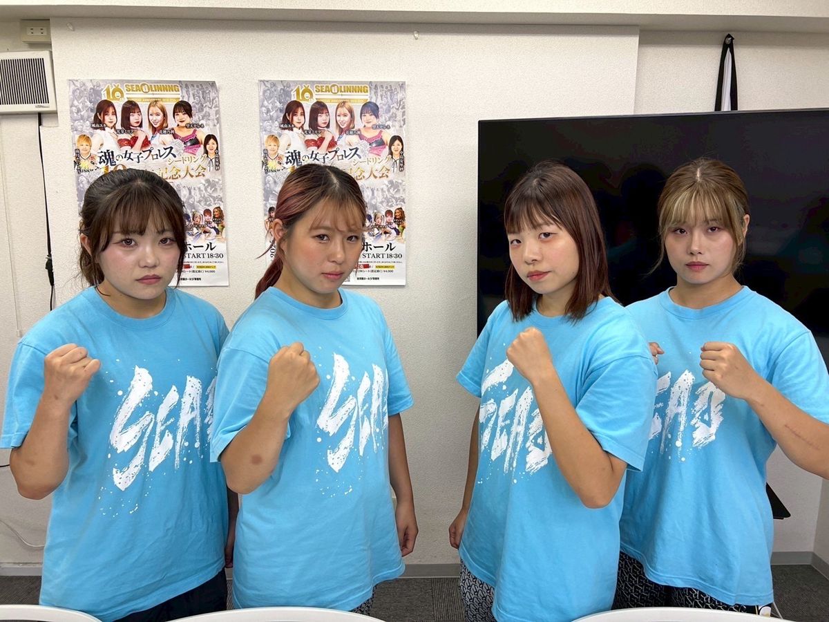 SEAdLINNNG】10周年記念後楽園、真琴vs松本浩代の同期対決！タッグ王座