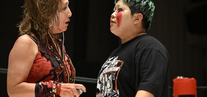 【OZアカデミー】8.17後楽園、メインはまさかの結末！ H.A.T.E.乱入で試合不成立！怒りの尾崎が単身でスターダムに乗り込むことを宣言