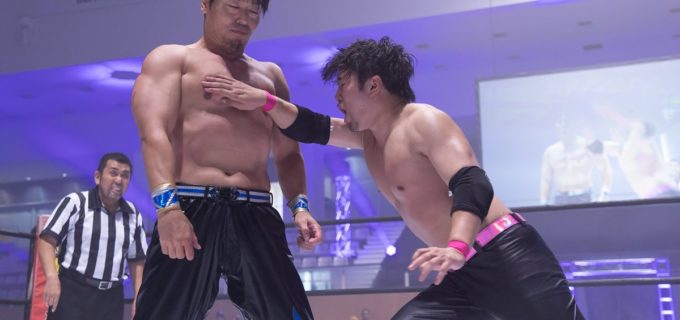 【DDT】“デスマッチのカリスマ”葛西純の息子・陽向、デビュー戦でHARASHIMAに善戦健闘も玉砕で涙！「1回見た人が忘れないようなワクワクドキドキするようなレスラーになりたい」