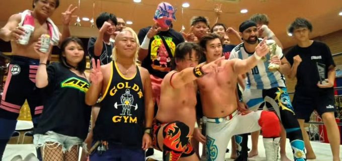 【道頓堀】晴斗希、守屋との対決制す！ 真夏の「ビアガーデンプロレス」最終戦で熱闘