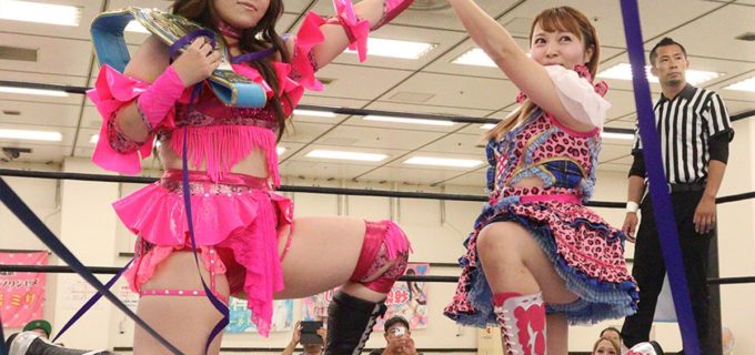 【アイスリボン】勝＆神姫楽の新タッグ“ヴィクトリア・ピンキー”が波乱の船出！「お前ら、ぬるいんだよ」 乱入の久令愛が柳川に宣戦布告！