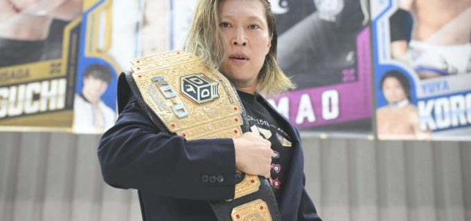 【DDT】KO-D無差別級新王者・平田一喜、9・28後楽園での初防衛戦の相手は「なるべく弱めの方で」と“らしさ”全開！HARASHIMA、飯野雄貴の挑戦表明はあの手この手で断る