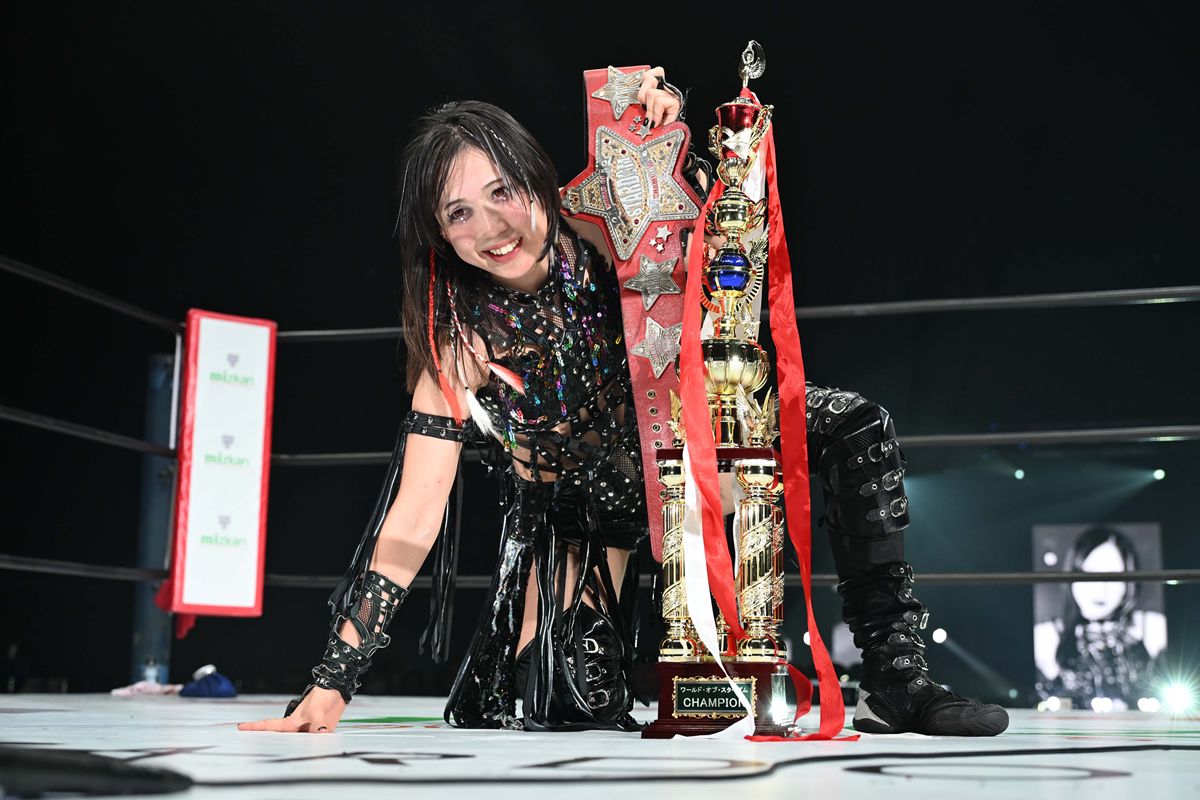 4*&様 【激レア】 スターダム　STARDOM　上谷沙弥　11/30お渡し会ポ 11/30 お渡し会情報】浜松大会にて上谷沙弥選手のポートレートお渡し会