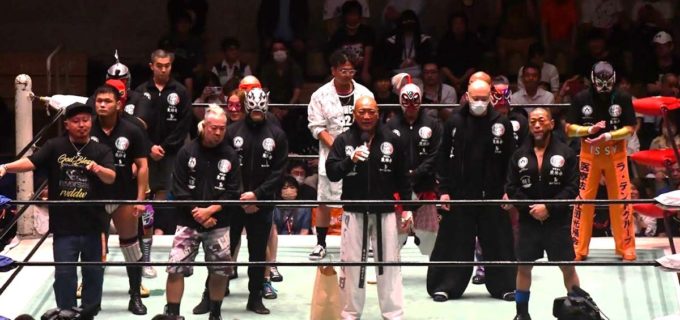 【みちのく】“デニムマン”が10.19広島でデビュー！ 新崎人生＆アジャコングと超豪華トリオ結成