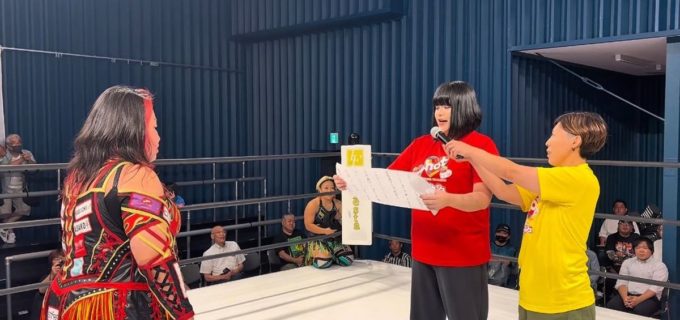 【hotシュシュ】宮崎有妃組vs田村欣子組が11.3板橋で実現！waveのリング上で異例の直談判実る