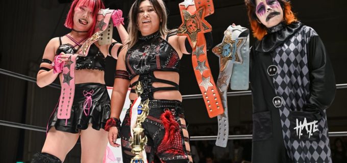 【スターダム】H.A.T.E.がアーティスト王座強奪！小波はキッドに非情の制裁、次期挑戦者には涙のSTARS…吏南と羽南、姉妹抗争が勃発！