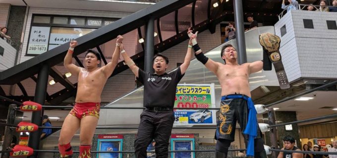 【大日本】プララ杉田「商店街プロレス」ベテラントリオがメインを締める！