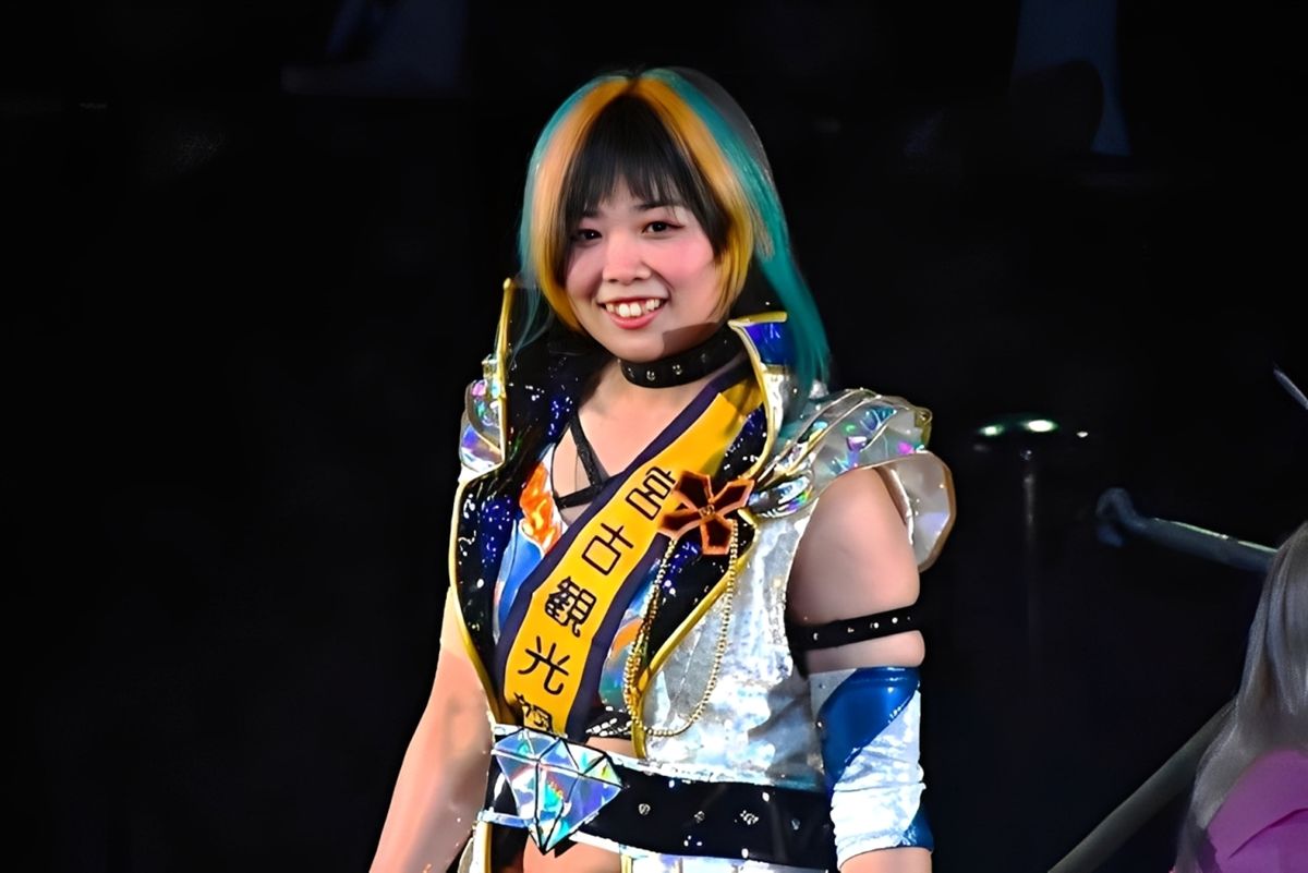 非売品！　女子プロレス　マリーゴールドMIRAI Tシャツ　魂の申し子 非売品】マリーゴールドMIRAI 魂の申し子Tシャツ 宮古初凱旋応援