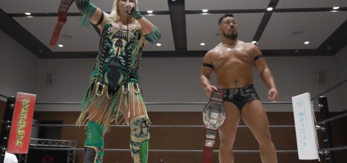 【DDT】飯野雄貴＆納谷幸男がTo-y＆高鹿佑也を退け、KO-Dタッグ王座V4！10・19後楽園でハリマオの樋口和貞＆石田有輝が挑戦へ